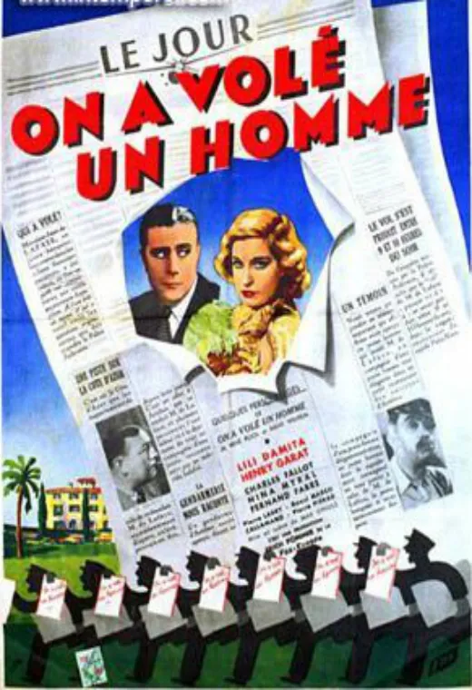 On a volé un homme poster