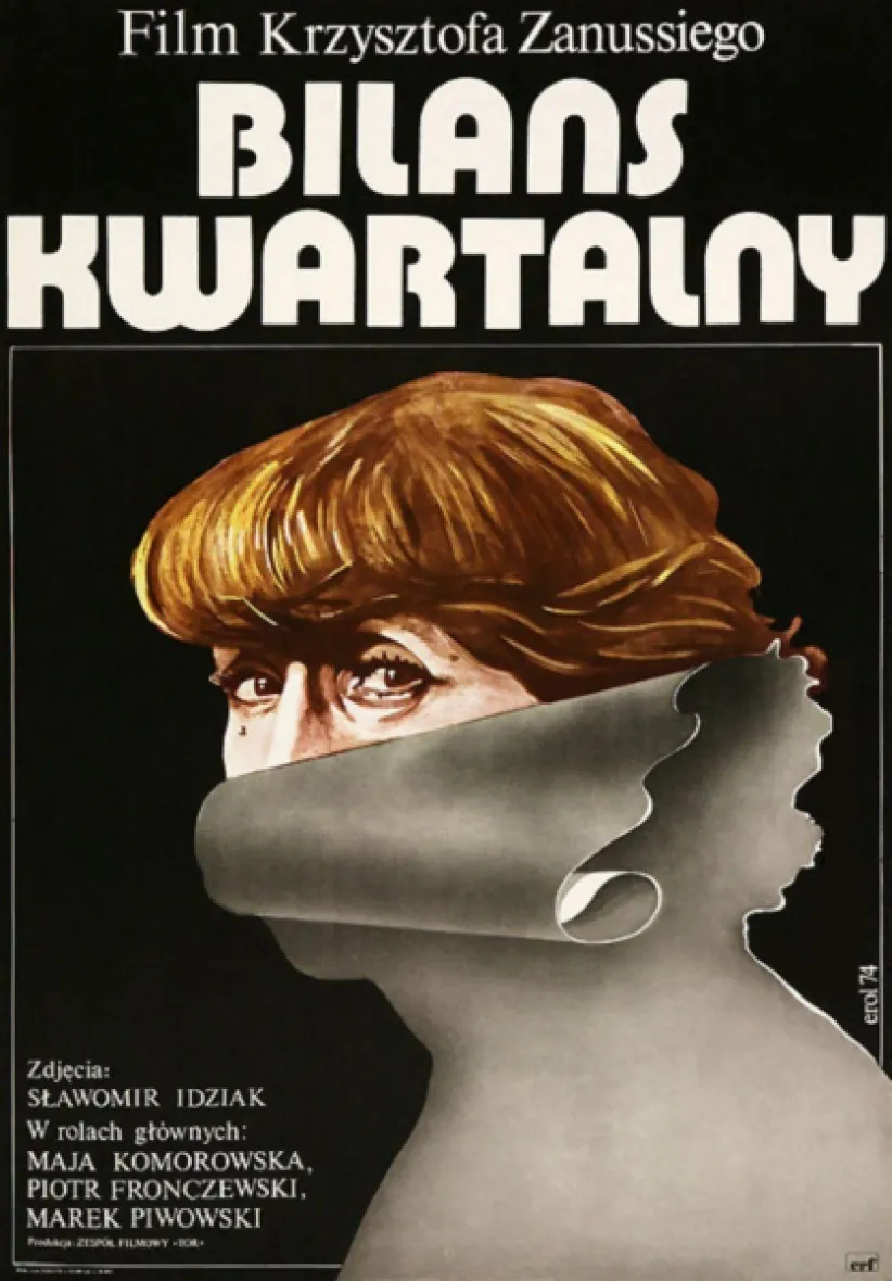 Bilans kwartalny poster