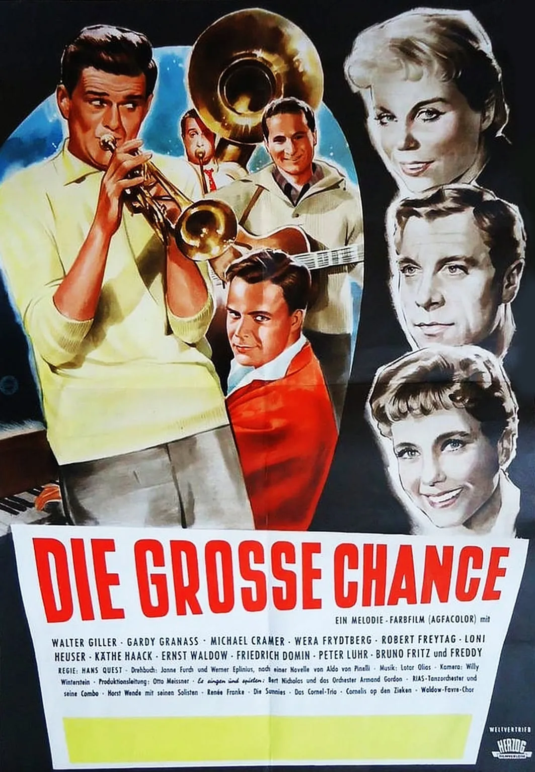 Die große Chance poster