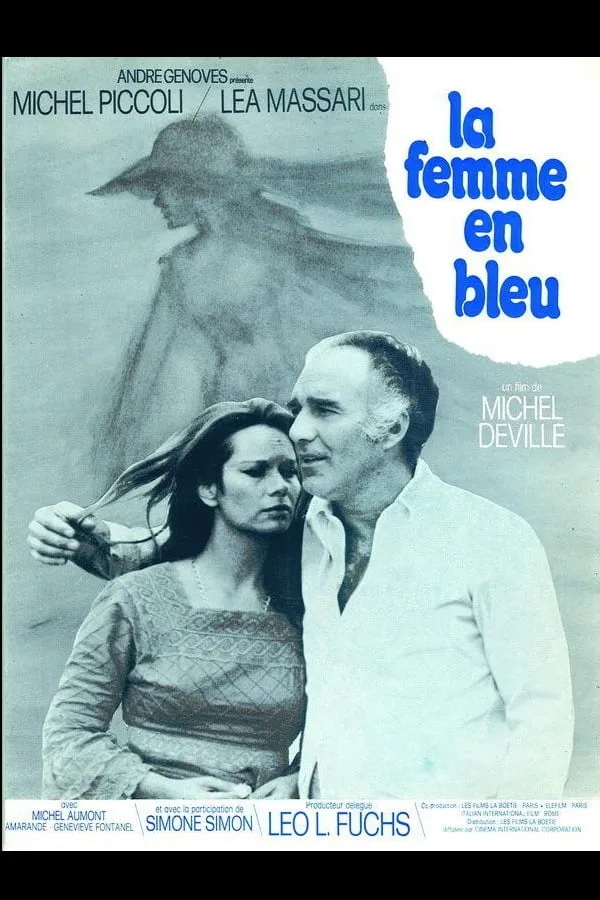 La Femme en bleu poster