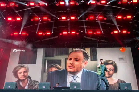 Donnie op het Noordpodium tijdens Pinkpop 2023