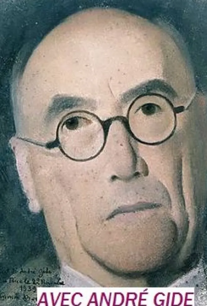 Avec André Gide poster