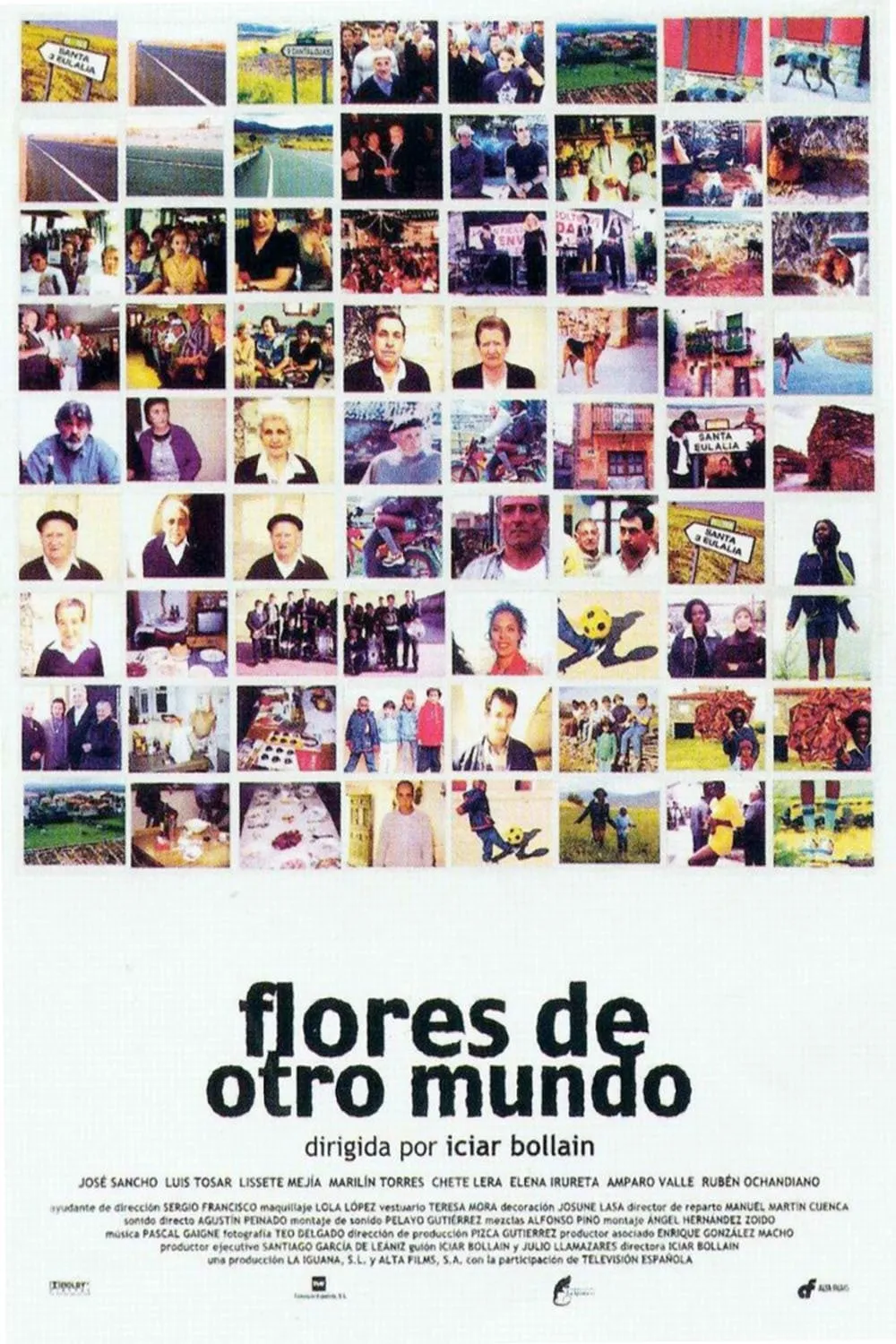 Flores de otro mundo poster