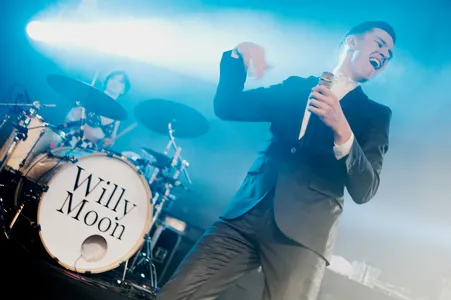 Willy Moon live op Lowlands 2012.