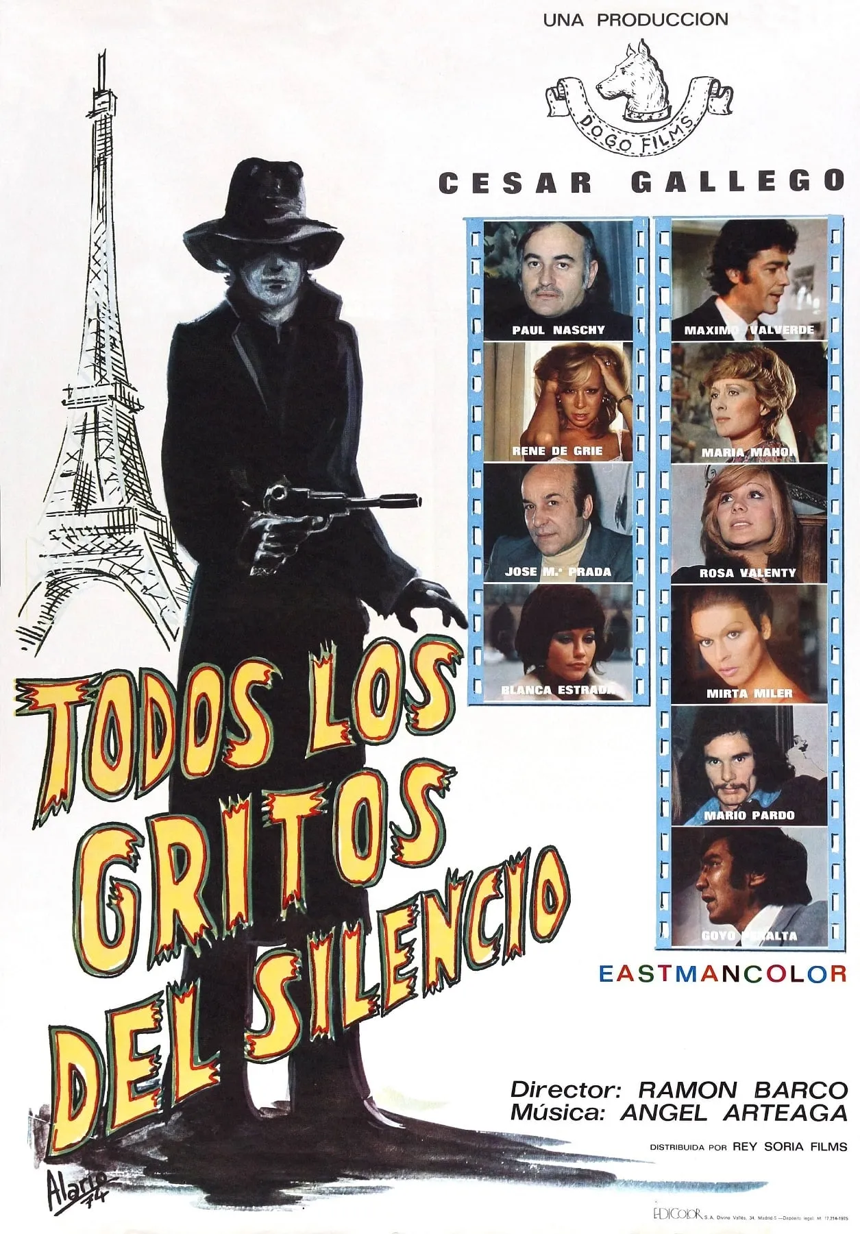Todos los gritos del silencio poster