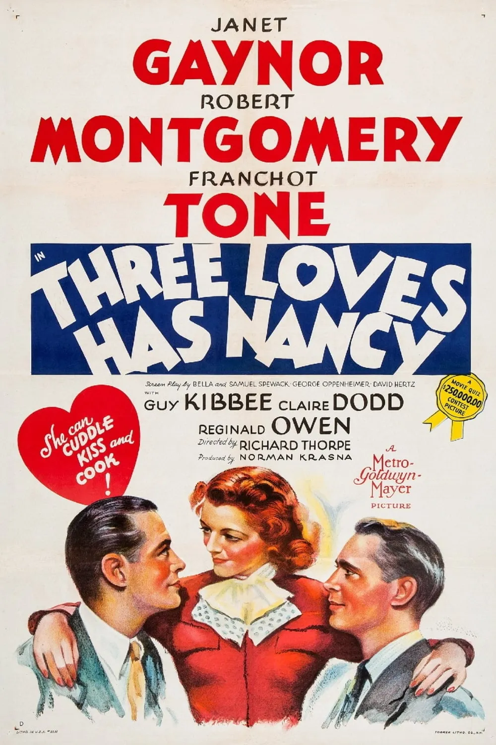 Three Loves Has Nancy poster