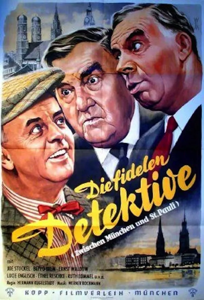 Die fidelen Detektive poster