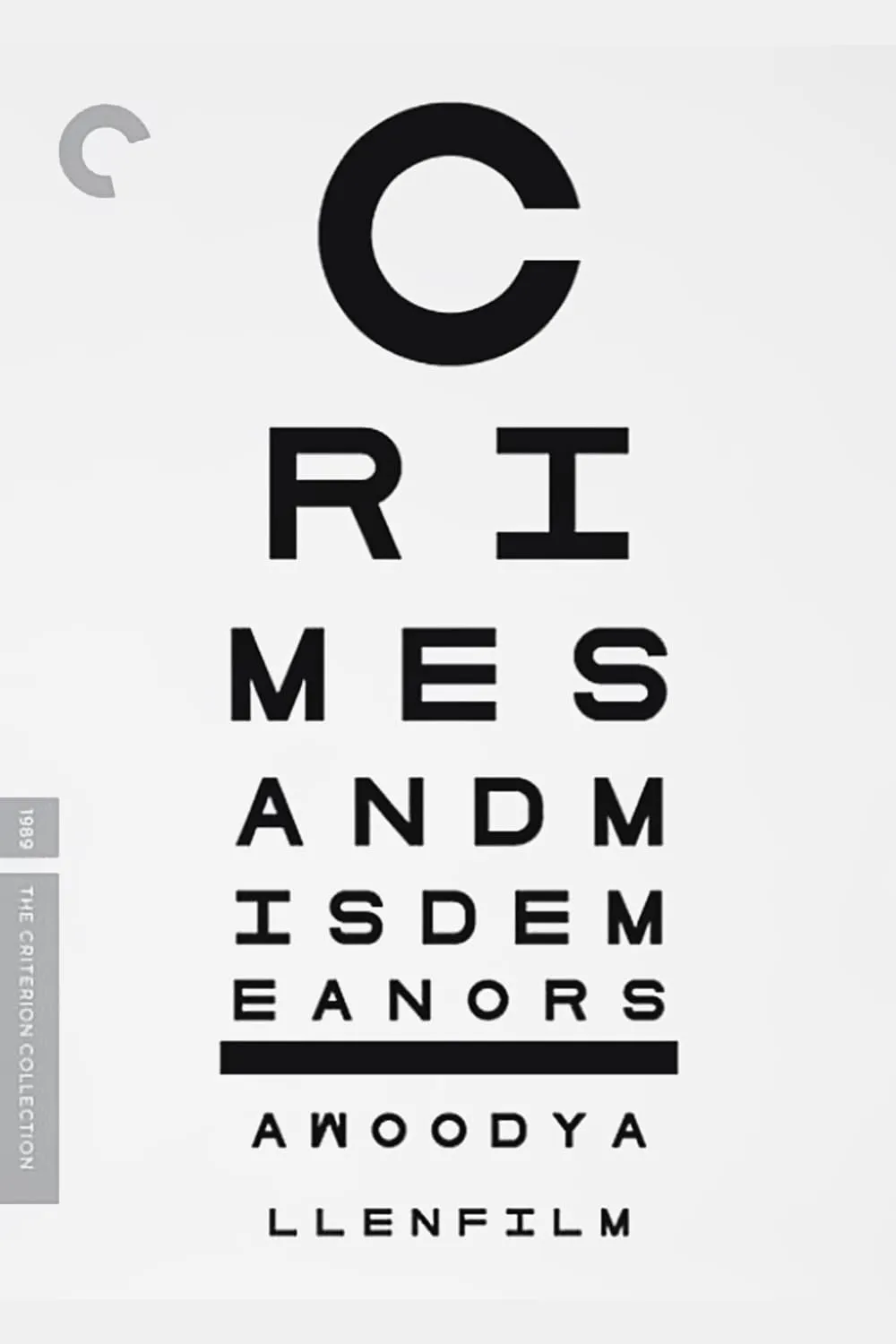 Crimes and Misdemeanors poster