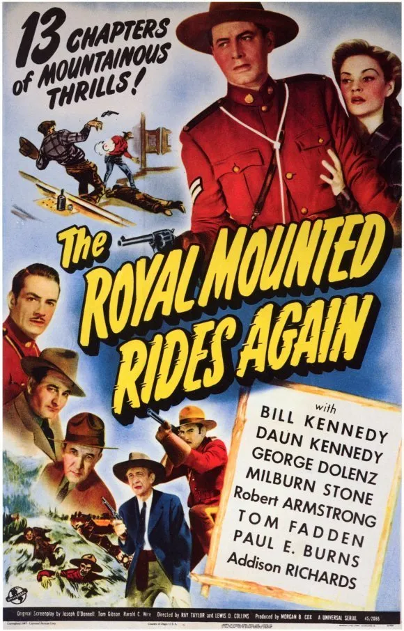 The Royal Mounted Rides Again poster