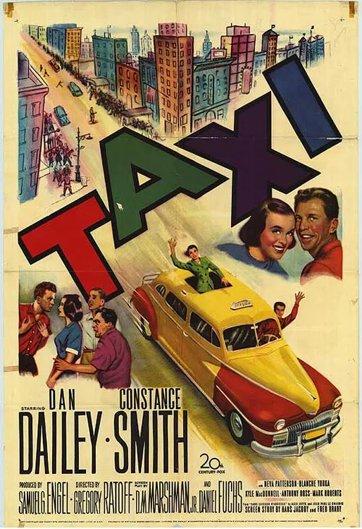Taxi poster