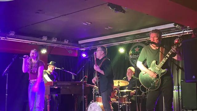 Emily Hill in café The Pocket