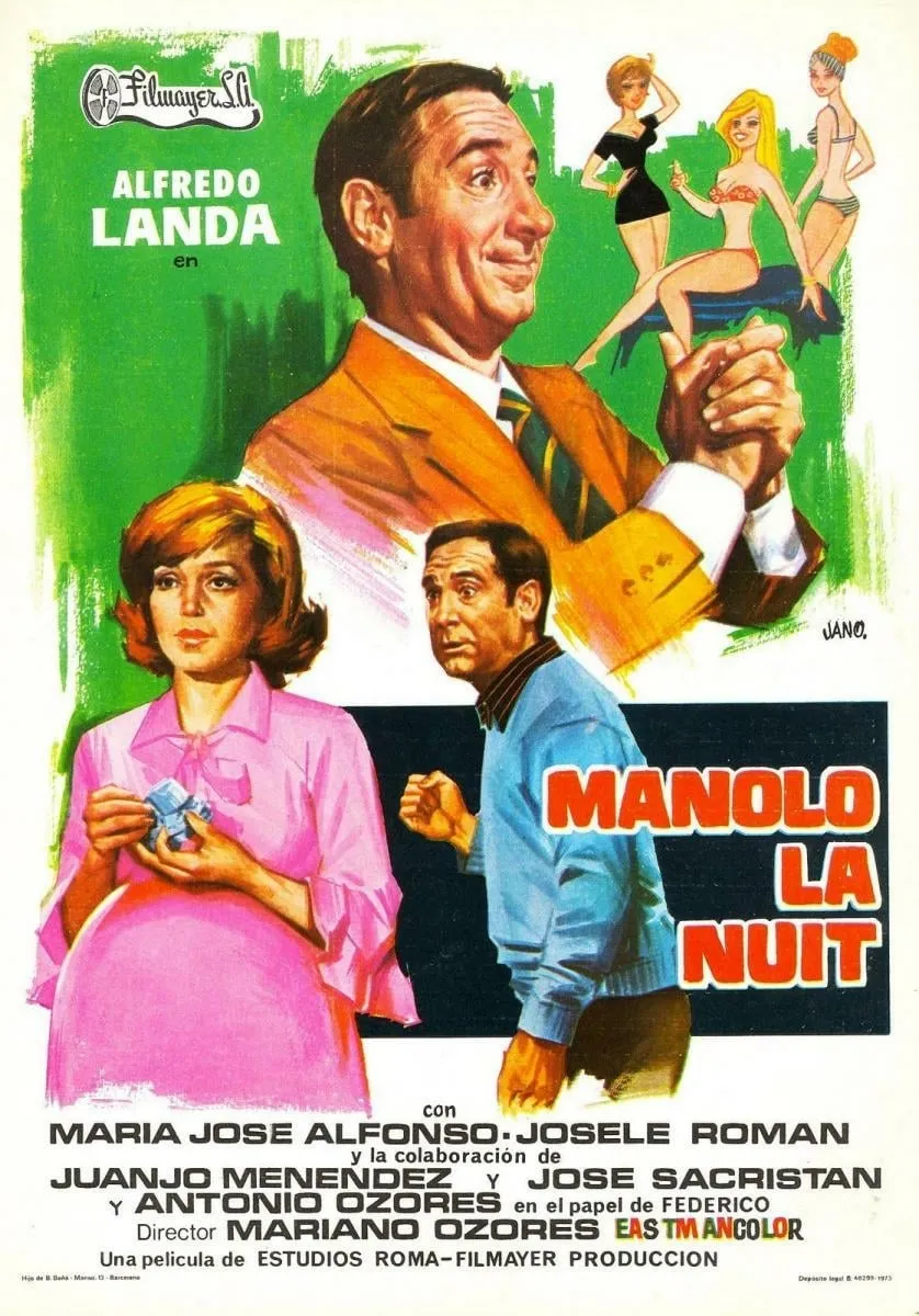 Manolo la nuit poster