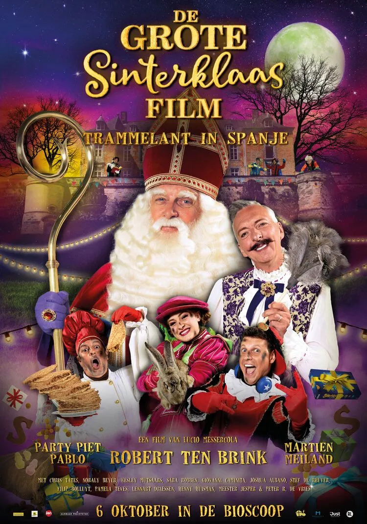 De Grote Sinterklaasfilm: Trammelant in Spanje poster