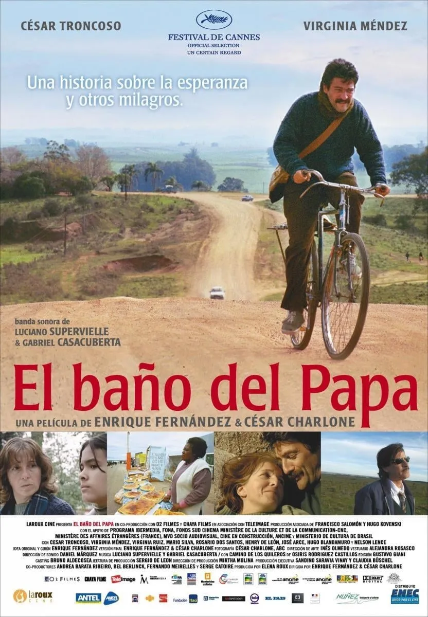 El baño del Papa poster