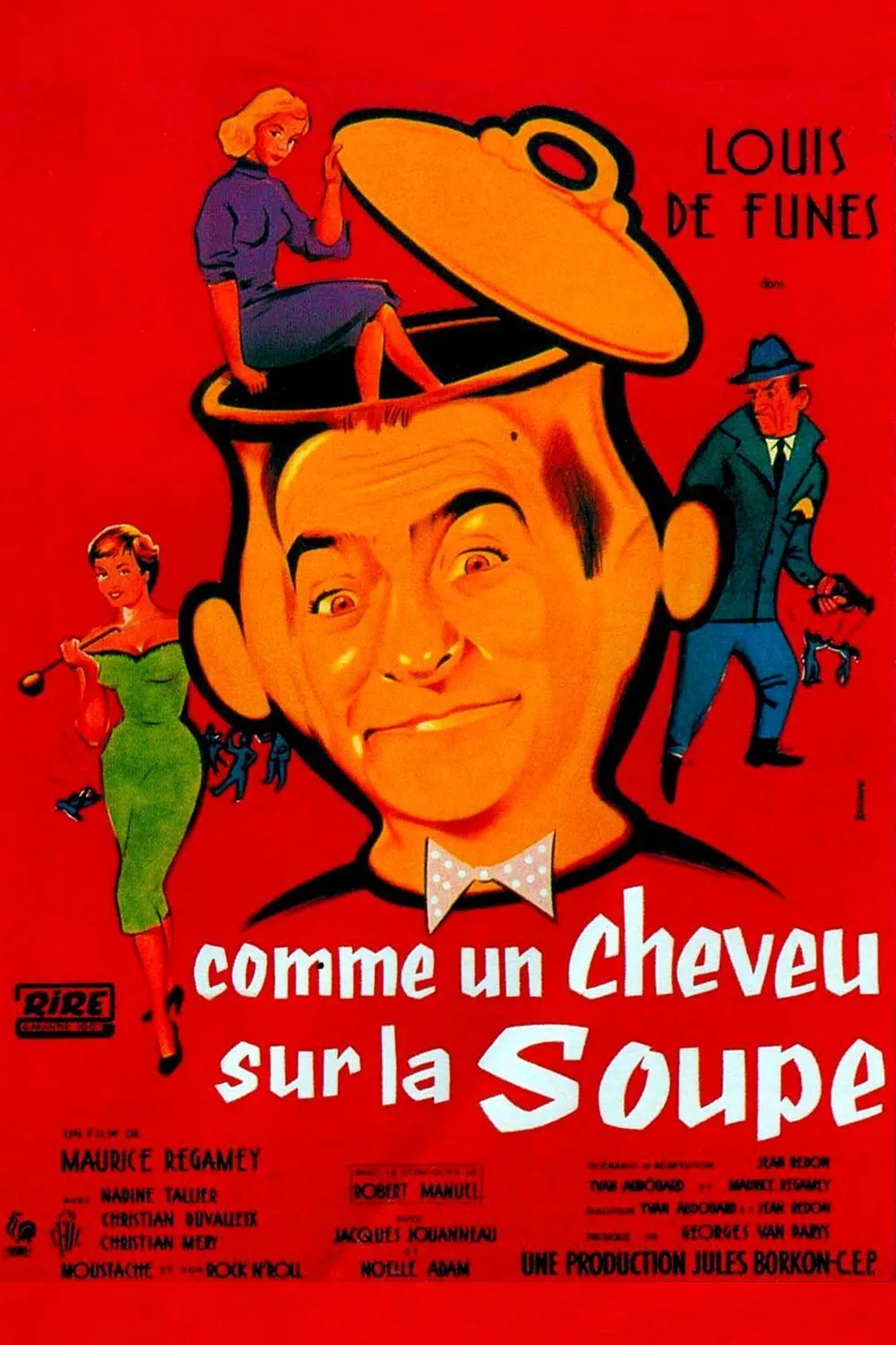 Comme un cheveu sur la soupe poster