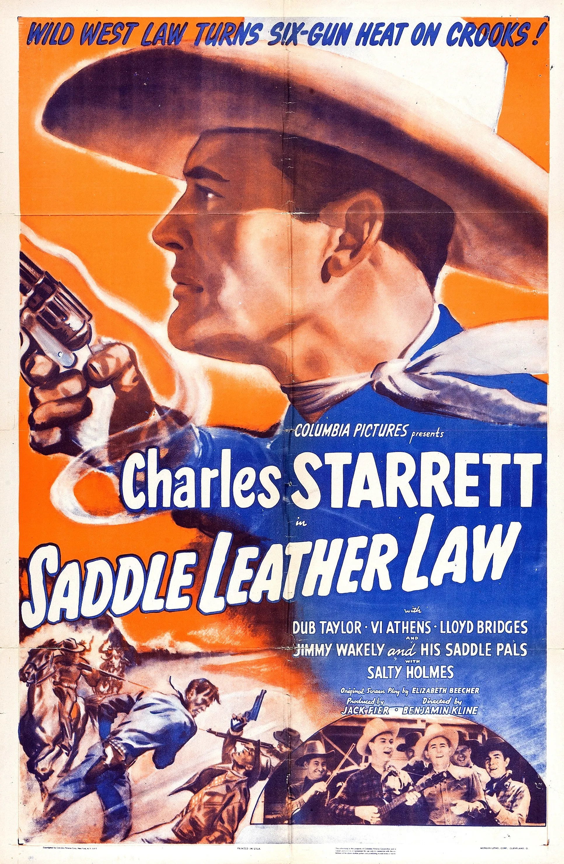 Saddle Leather Law poster