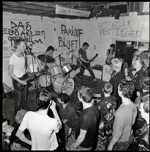 Rakketax #2, Parkhof in Alkmaar (april 1981, foto Kees Blokker)