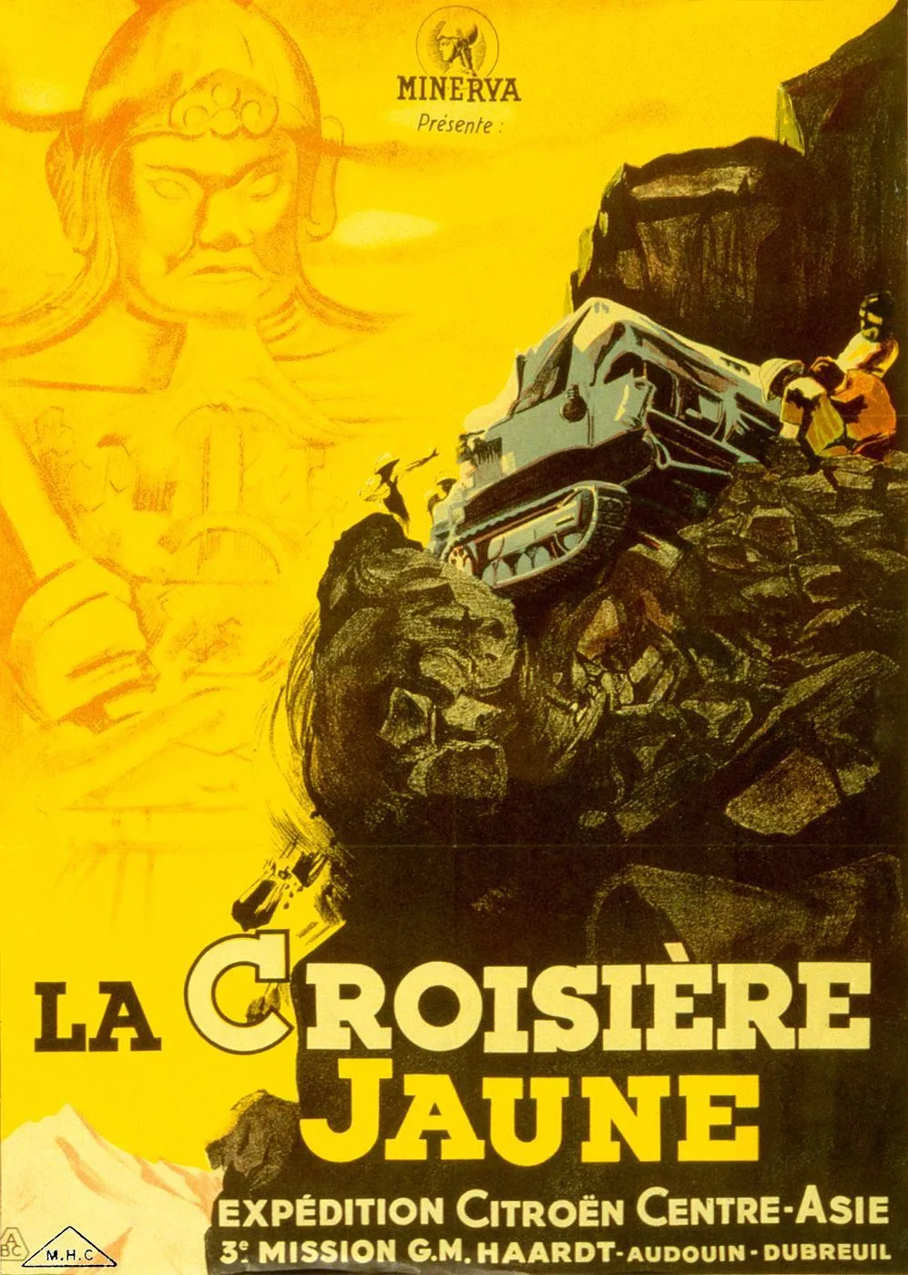 La croisière jaune poster