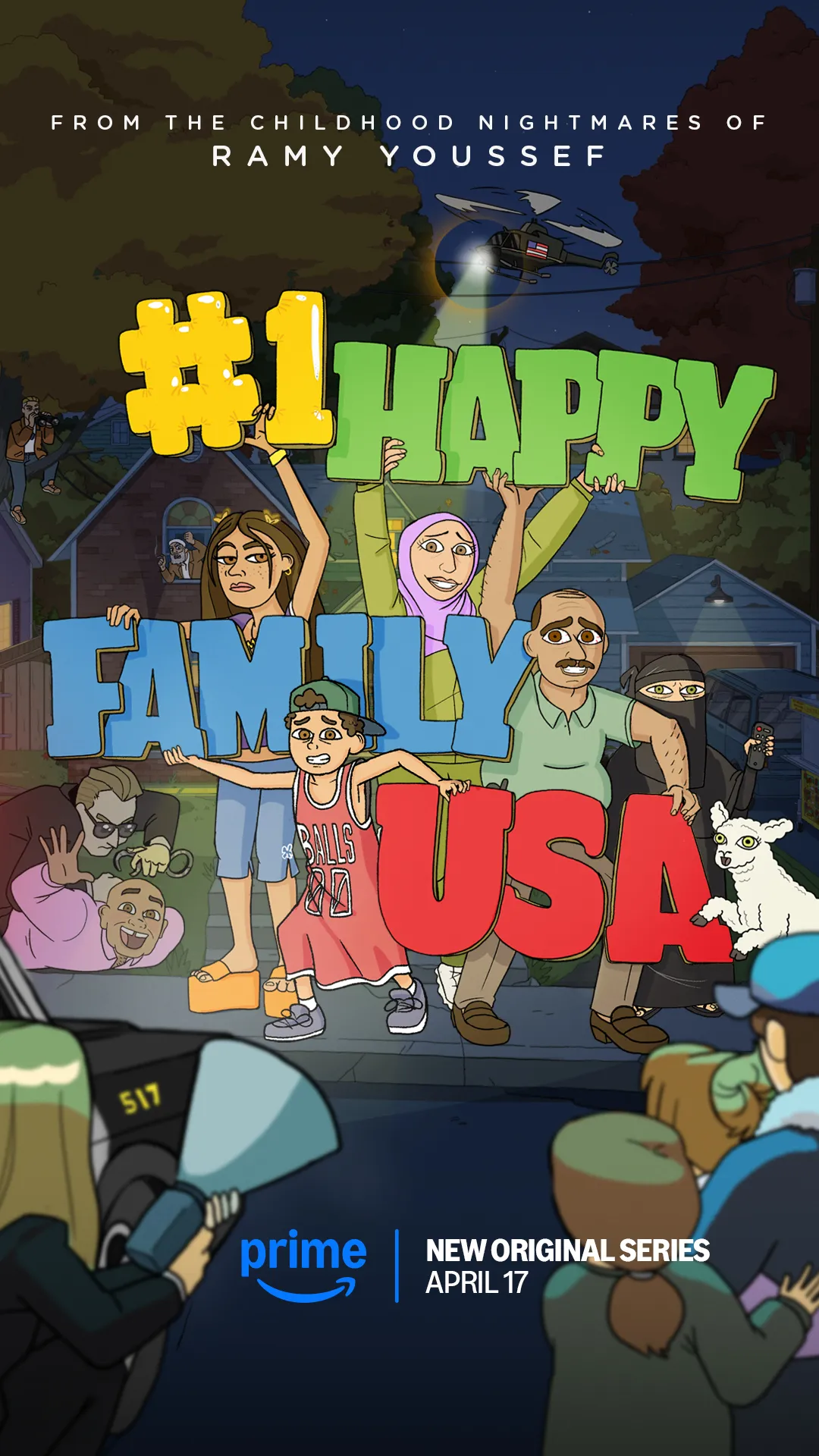 #1 Happy Family USA poster