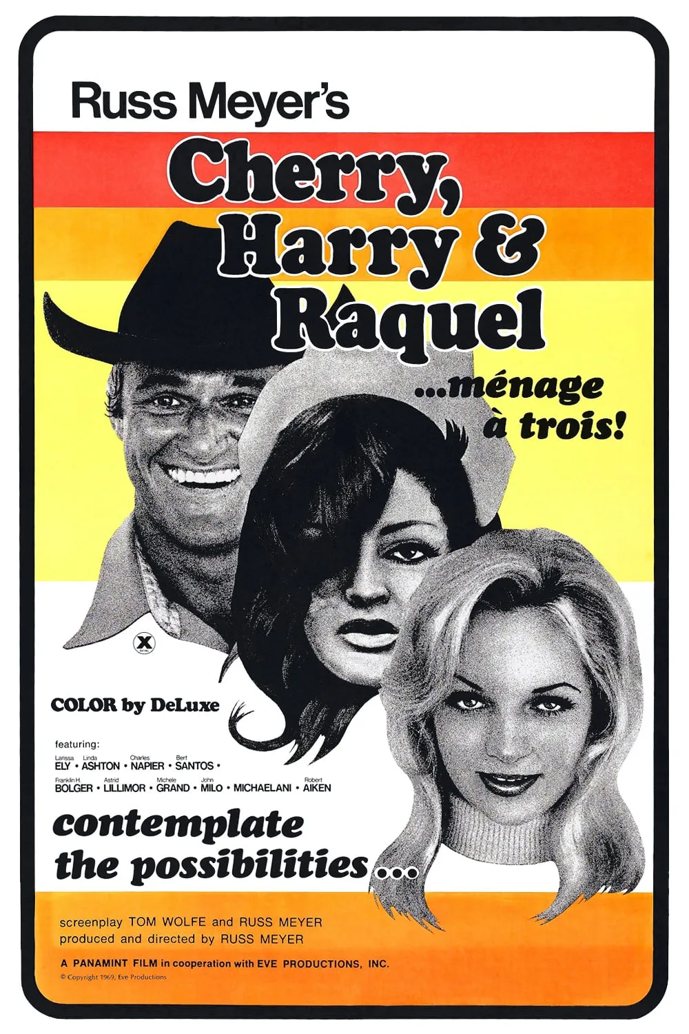 Cherry, Harry and Raquel poster