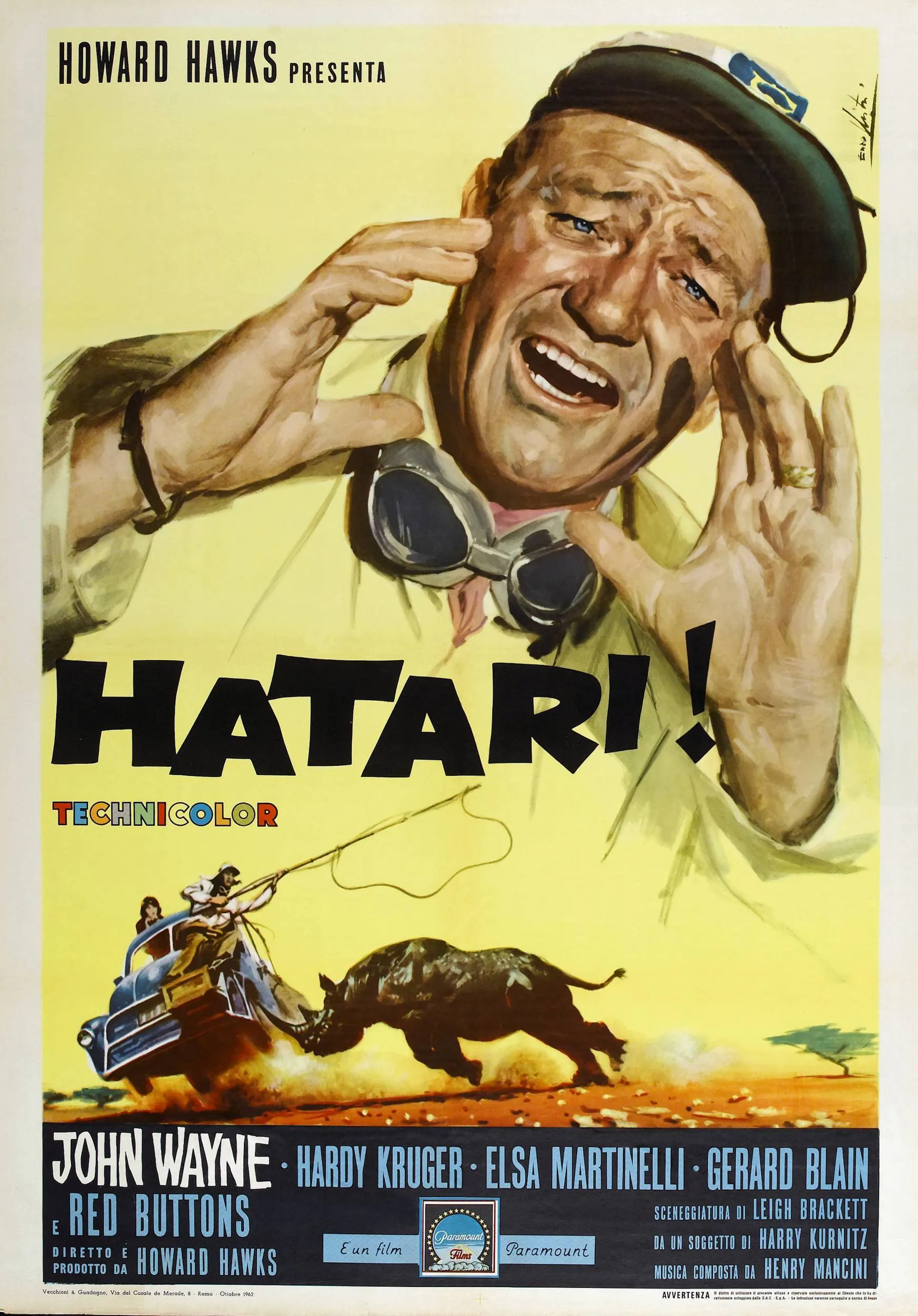 Hatari! poster