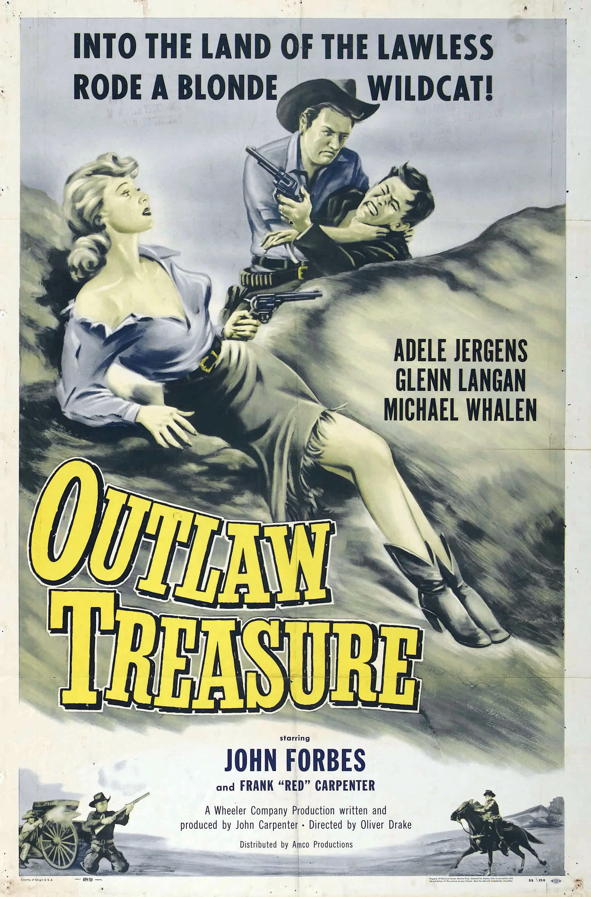 Outlaw Treasure poster