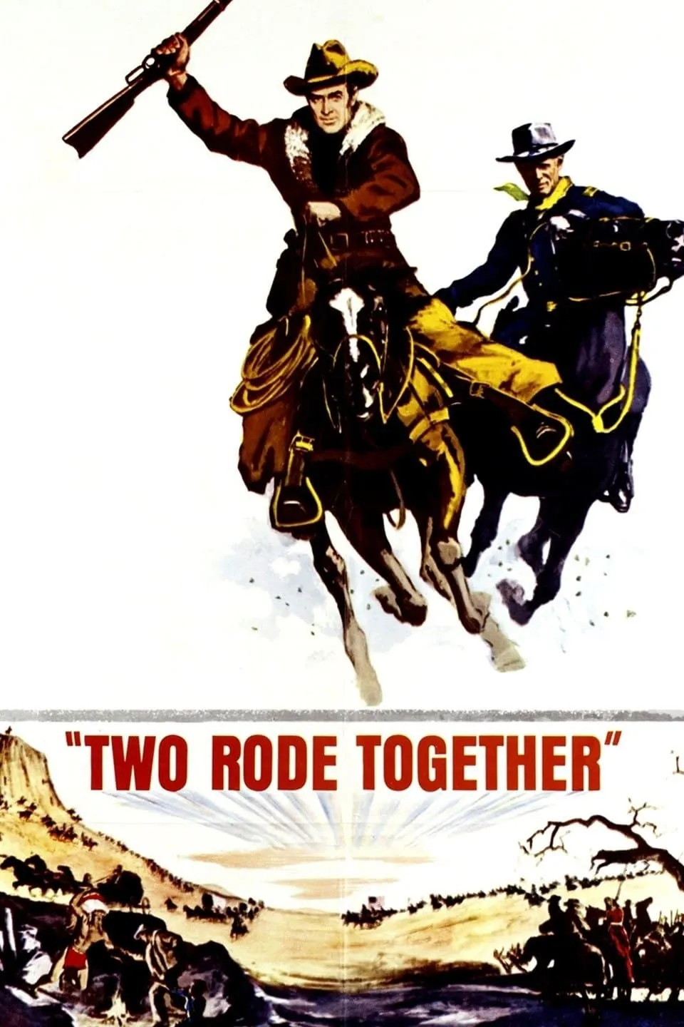 Two Rode Together poster