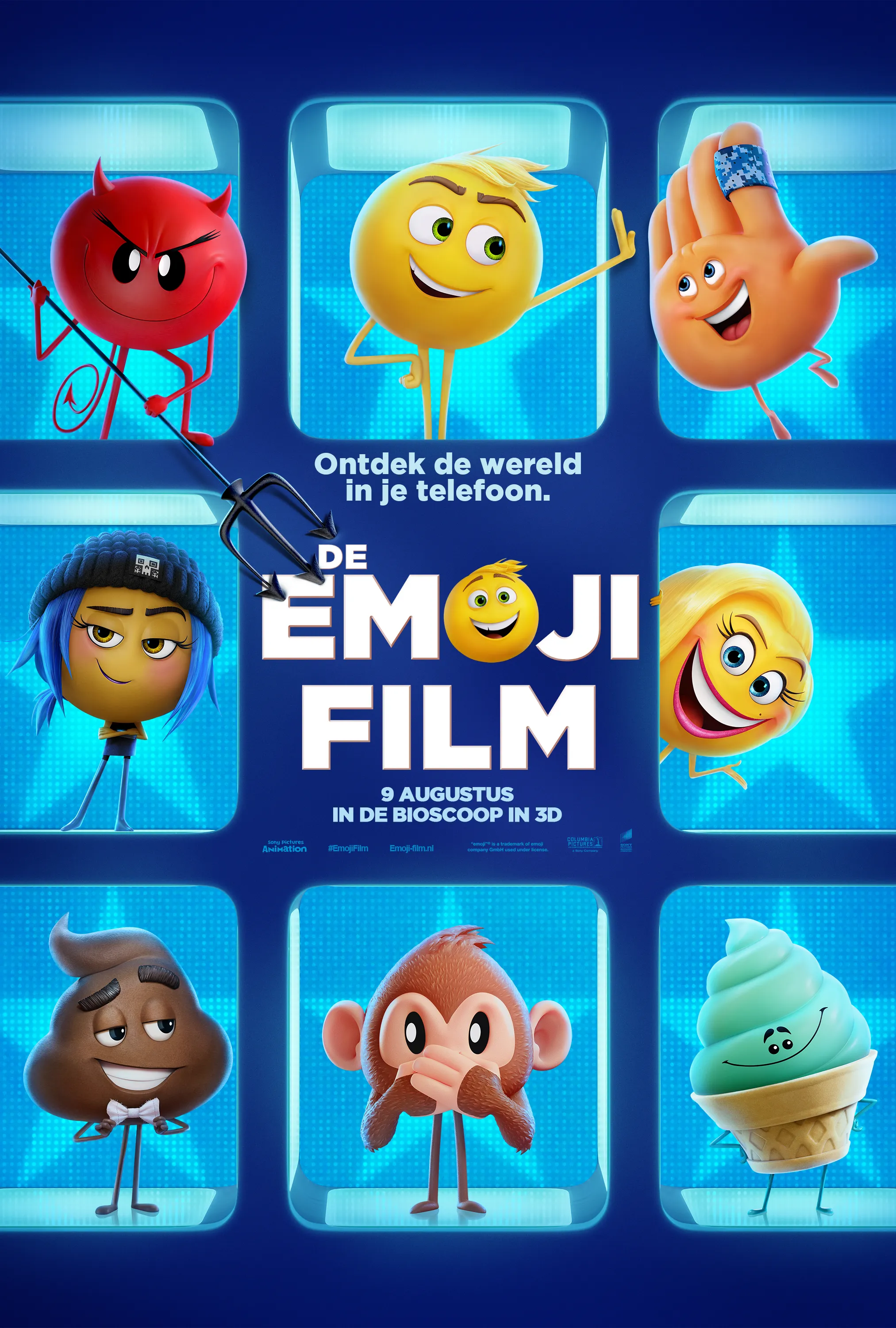 The Emoji Movie poster
