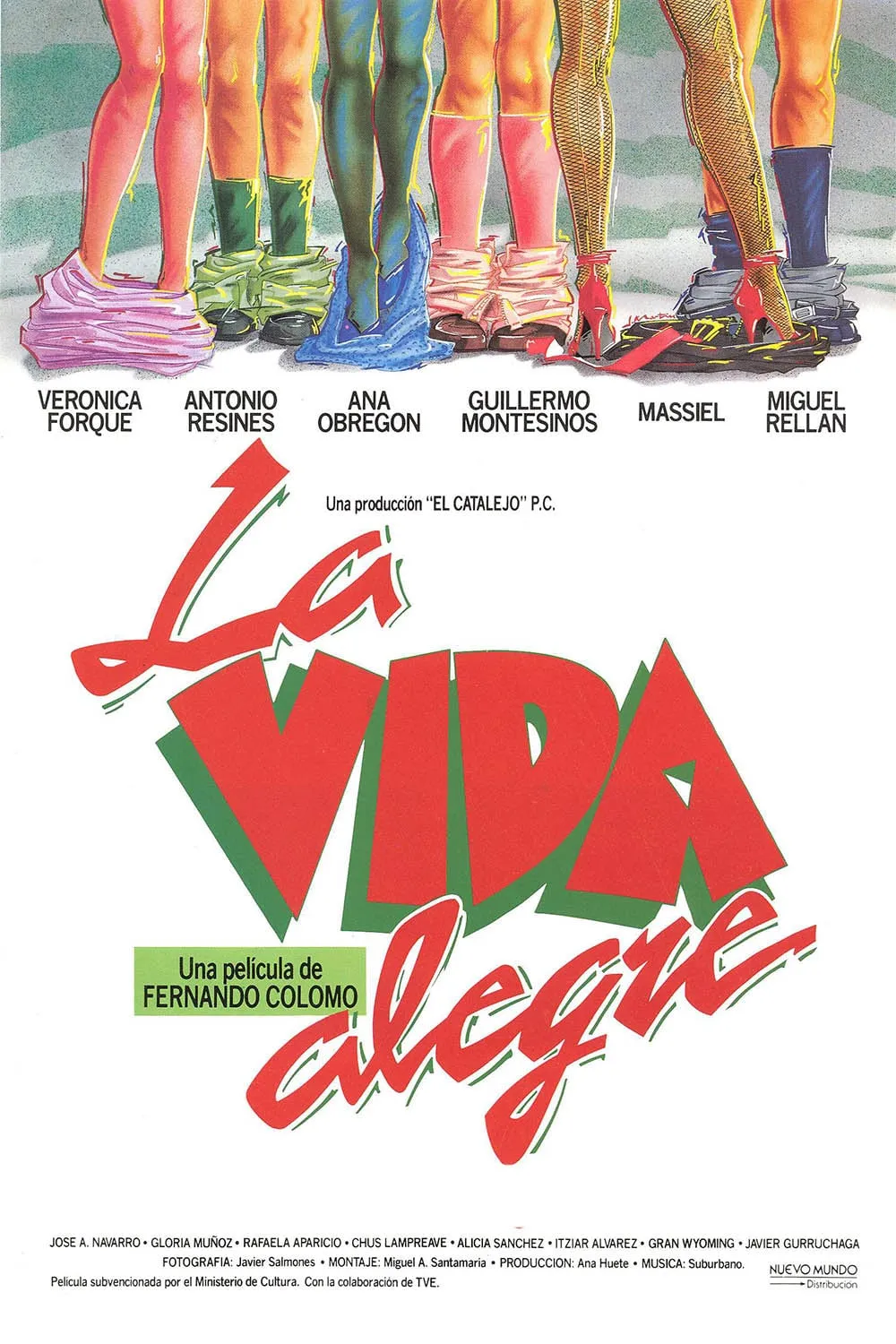 La Vida alegre poster