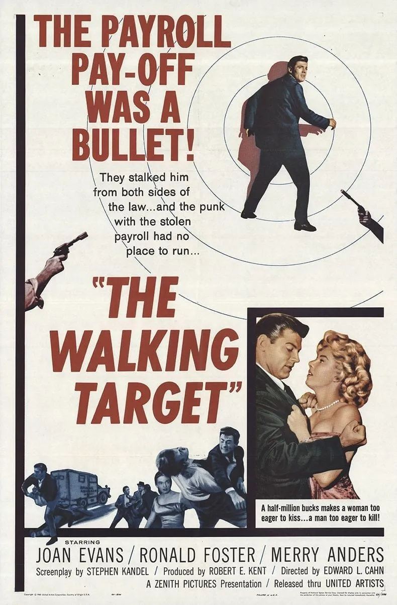 The walking target poster