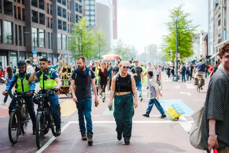 Rave voor de Rafelranden in Utrecht, 6 mei 2023