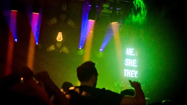 He. She. They. feest in Shelter tijdens ADE 2022