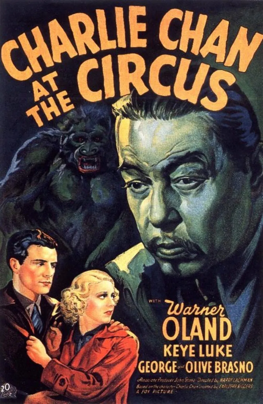 Charlie Chan at the Circus poster