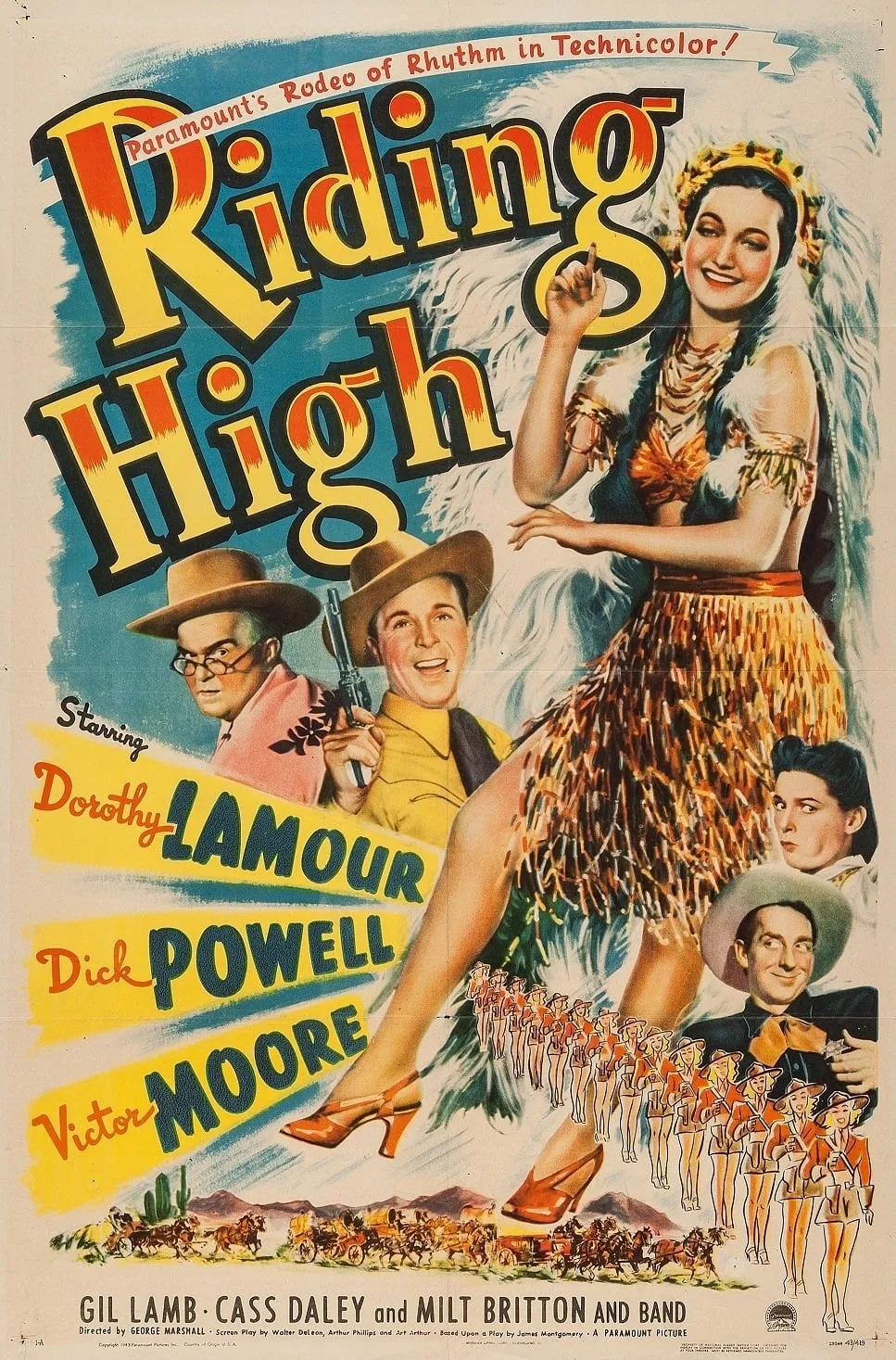 Riding High poster