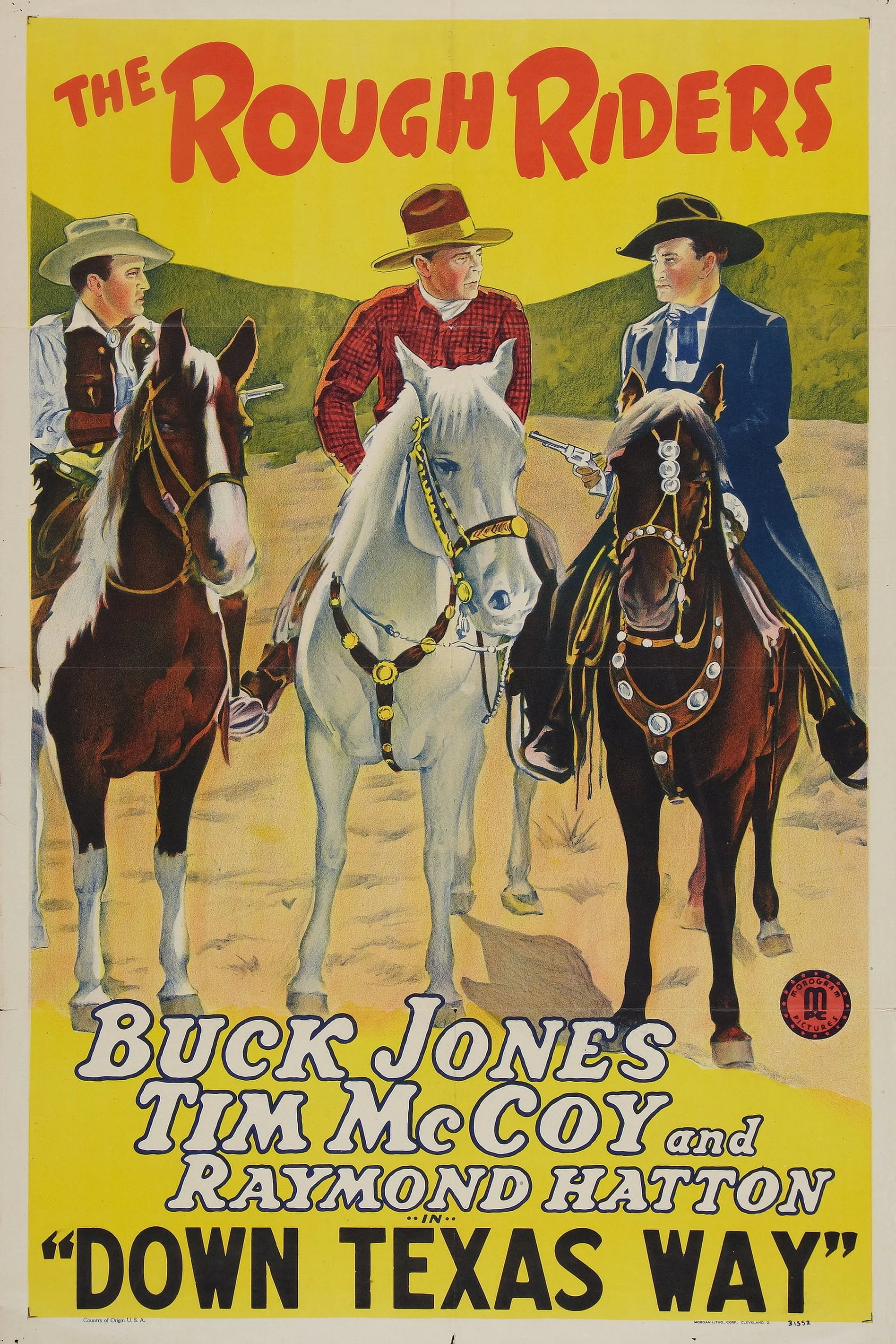 Down Texas Way poster