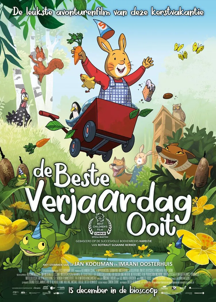 De beste verjaardag ooit poster