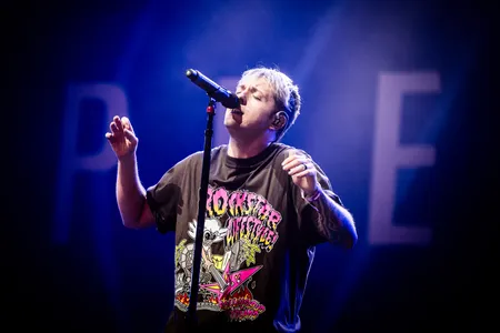 I Prevail op het Tentstage tijdens Pinkpop 2023