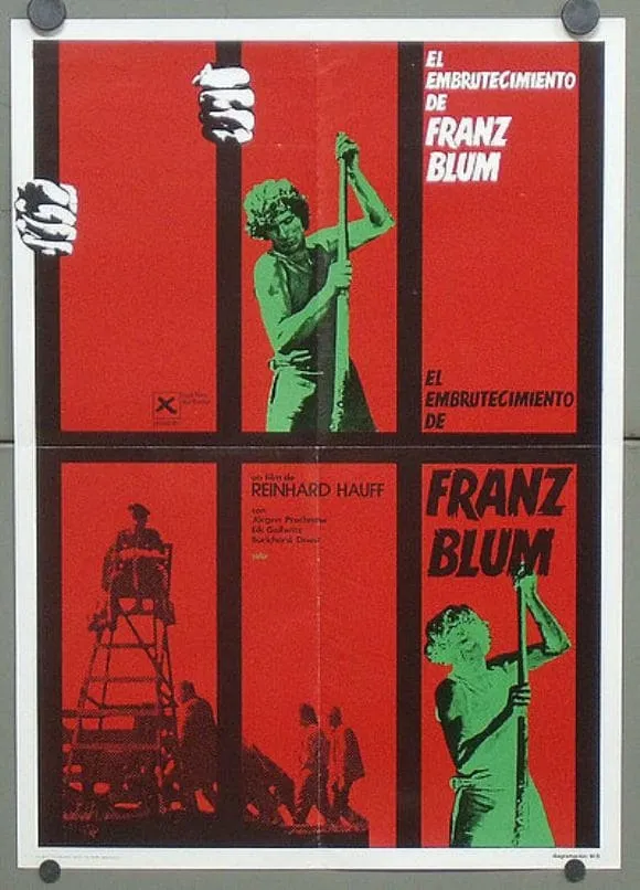 Die Verrohung des Franz Blum poster