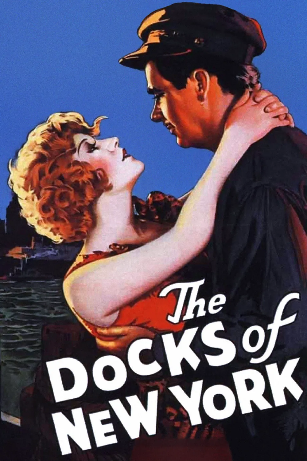 The docks of New York poster