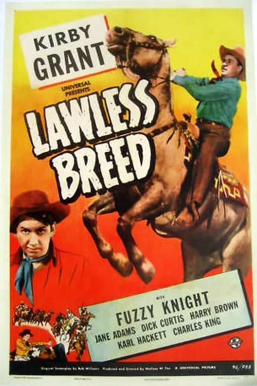 Lawless Breed poster
