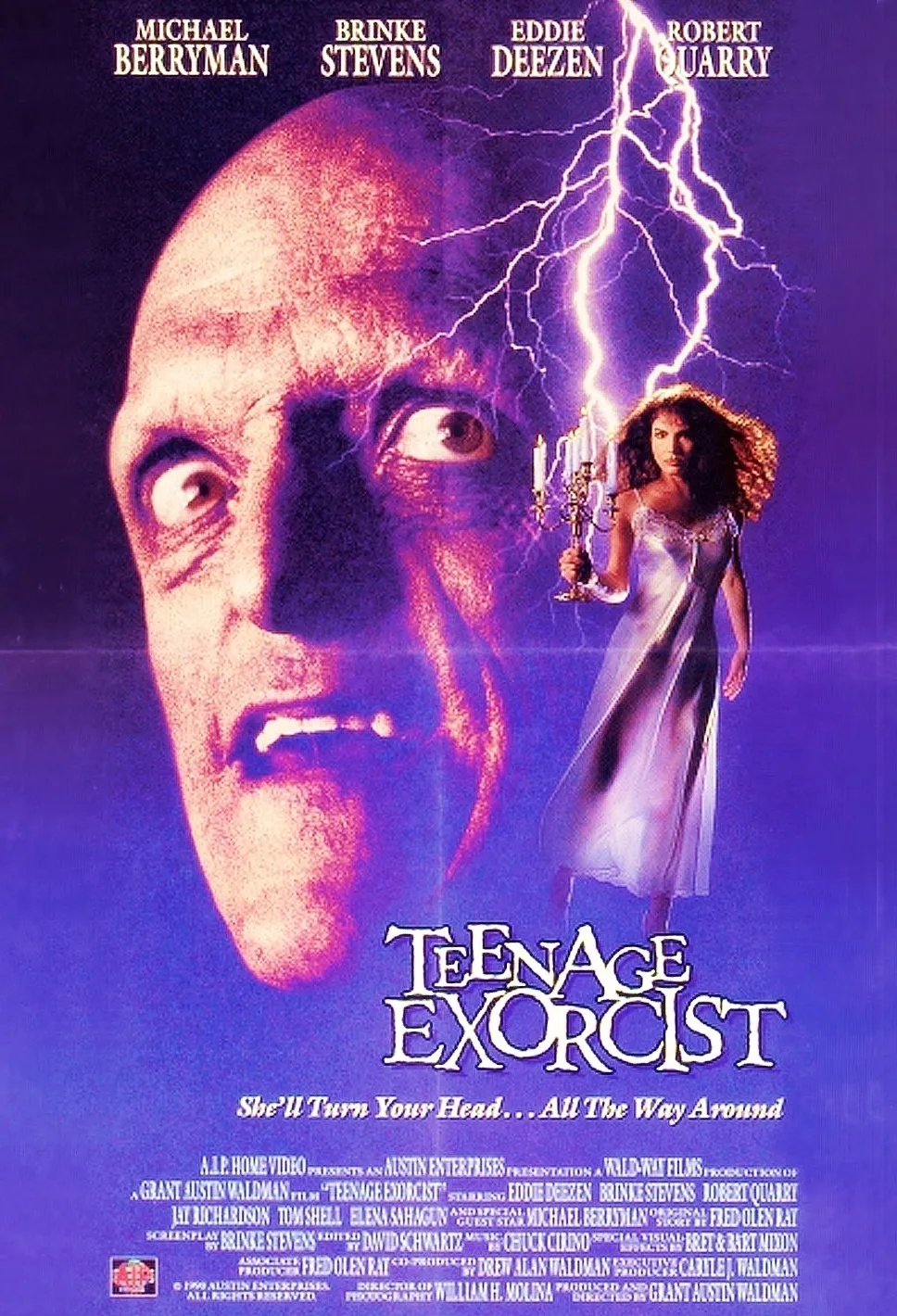 Teenage Exorcist poster