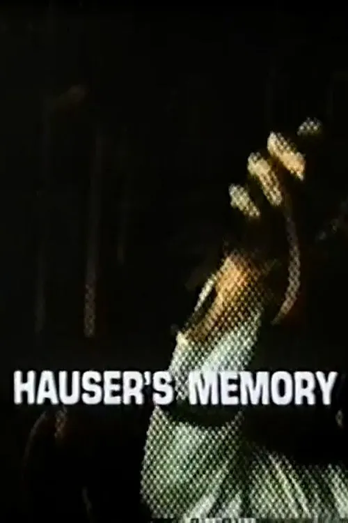Hauser's Memory poster