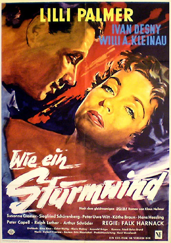 Wie ein Sturmwind poster