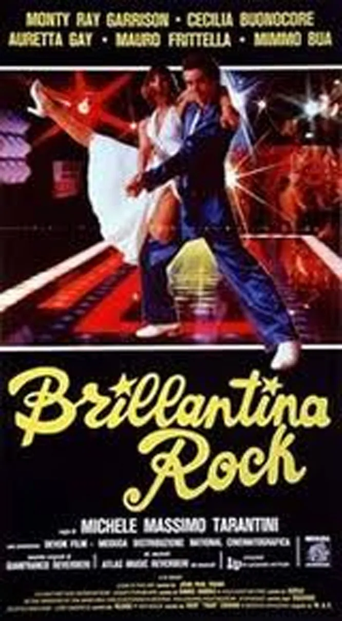 Brillantina rock poster