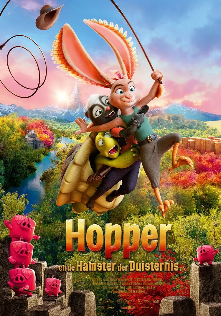 Hopper en de Hamster der Duisternis poster