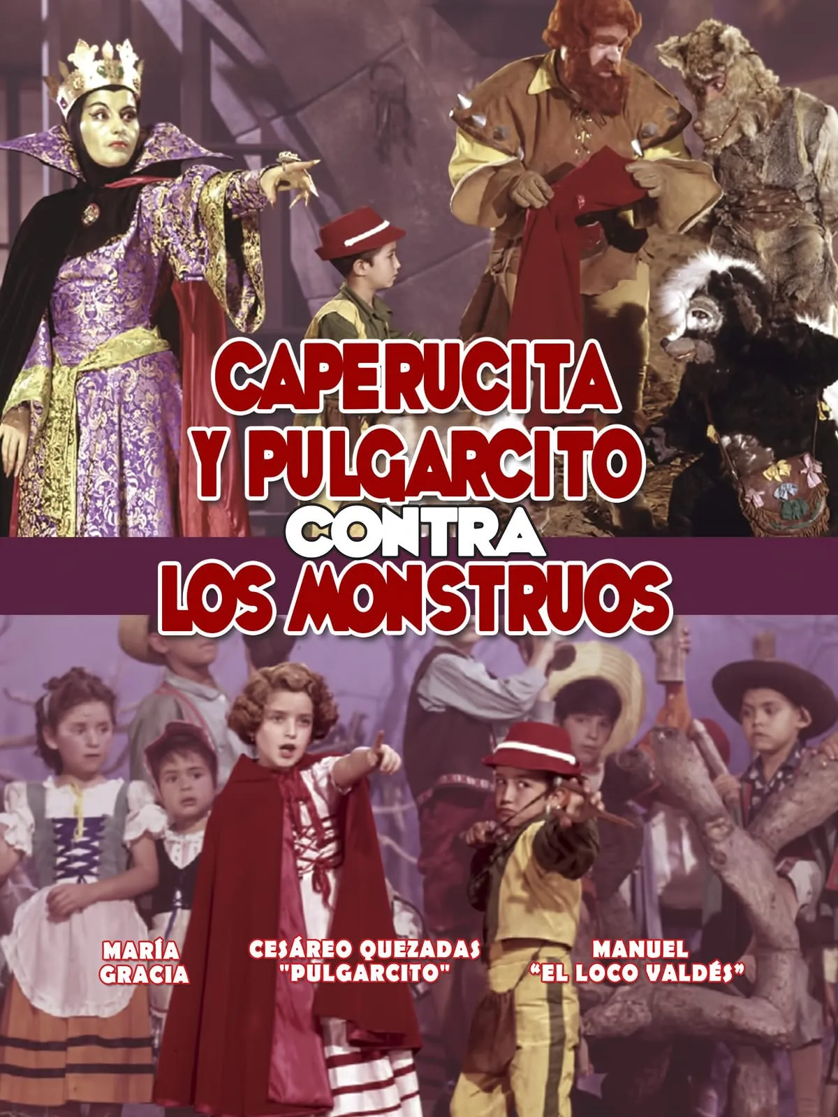 Caperucita y Pulgarcito contra los monstruos poster