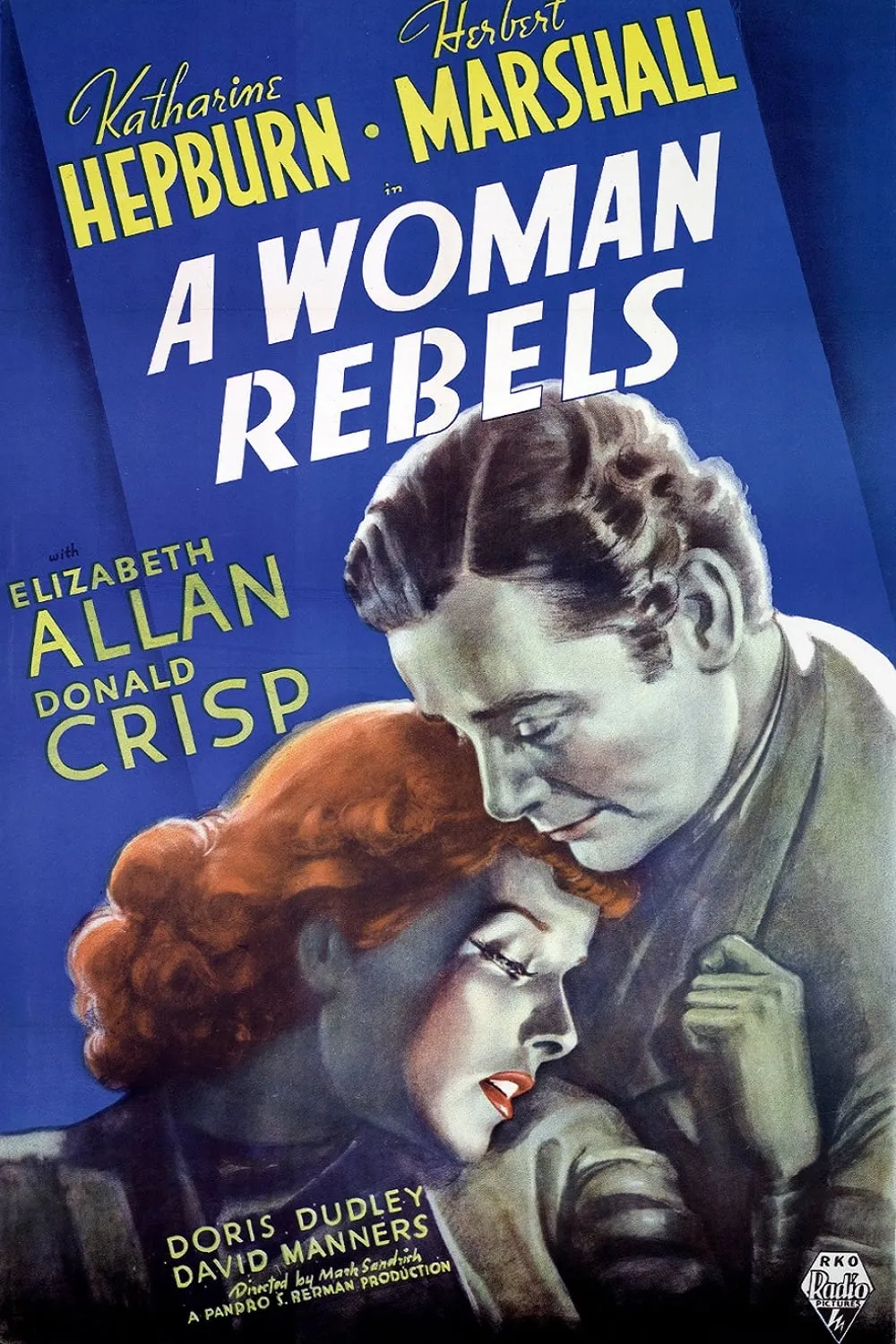 A Woman Rebels poster