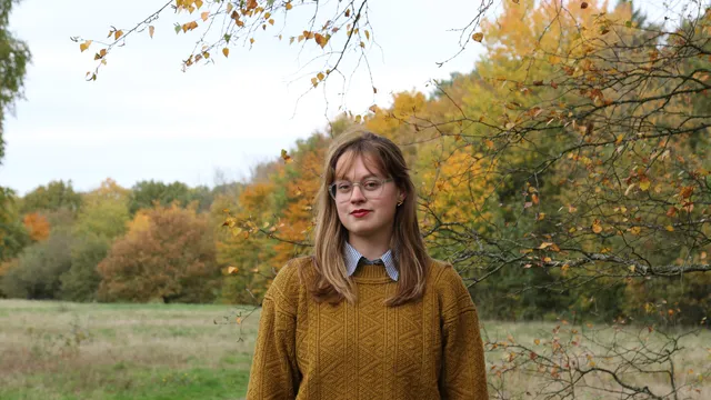 Iris in de buitenlucht