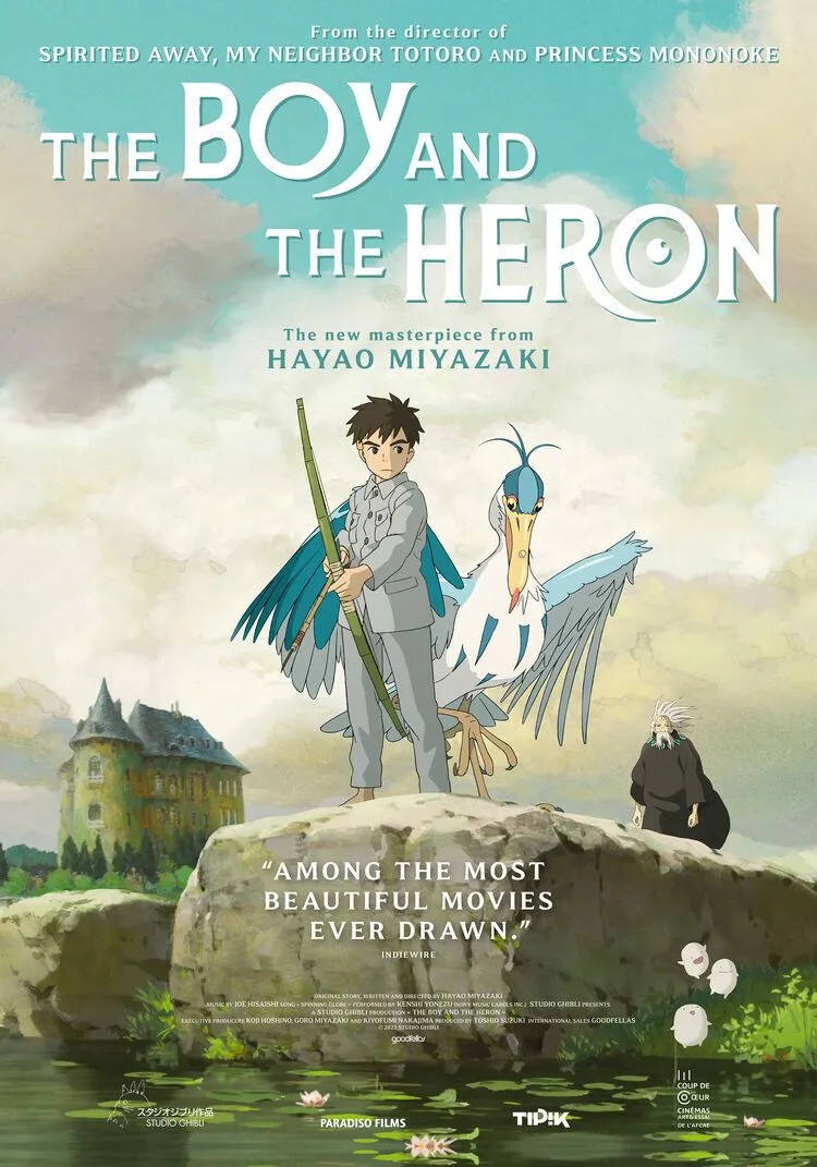 The Boy and the Heron poster