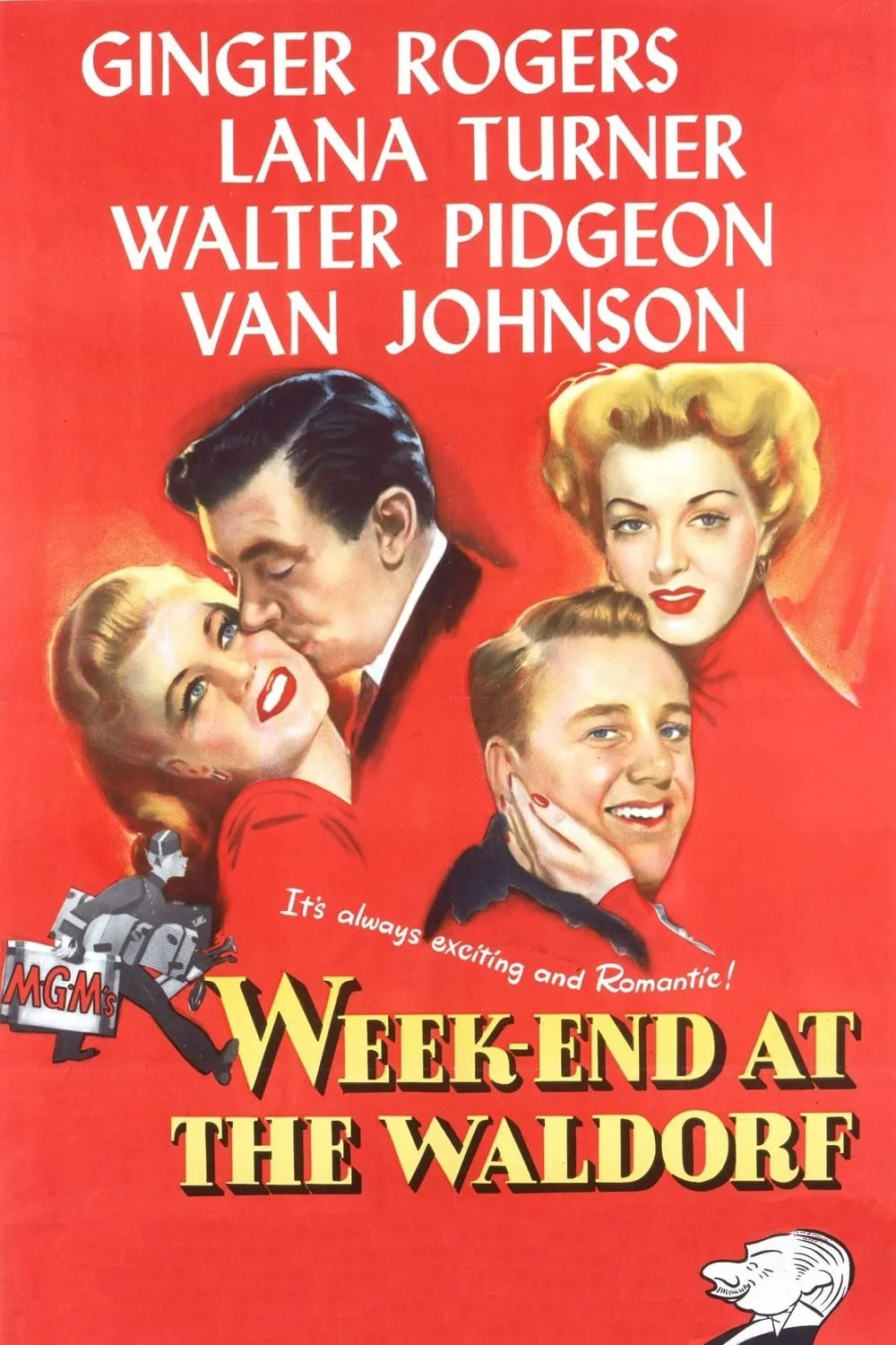 Weekend at the Waldorf poster